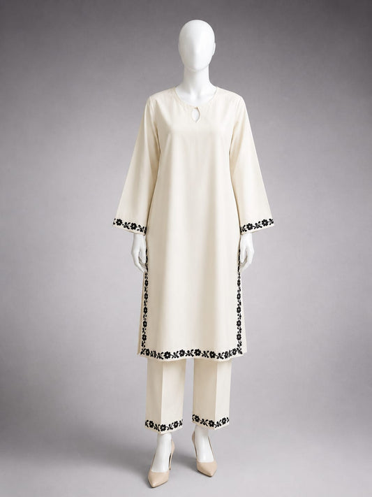 Lawn Collection 2PC - Off White