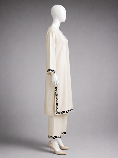 Lawn Collection 2PC - Off White