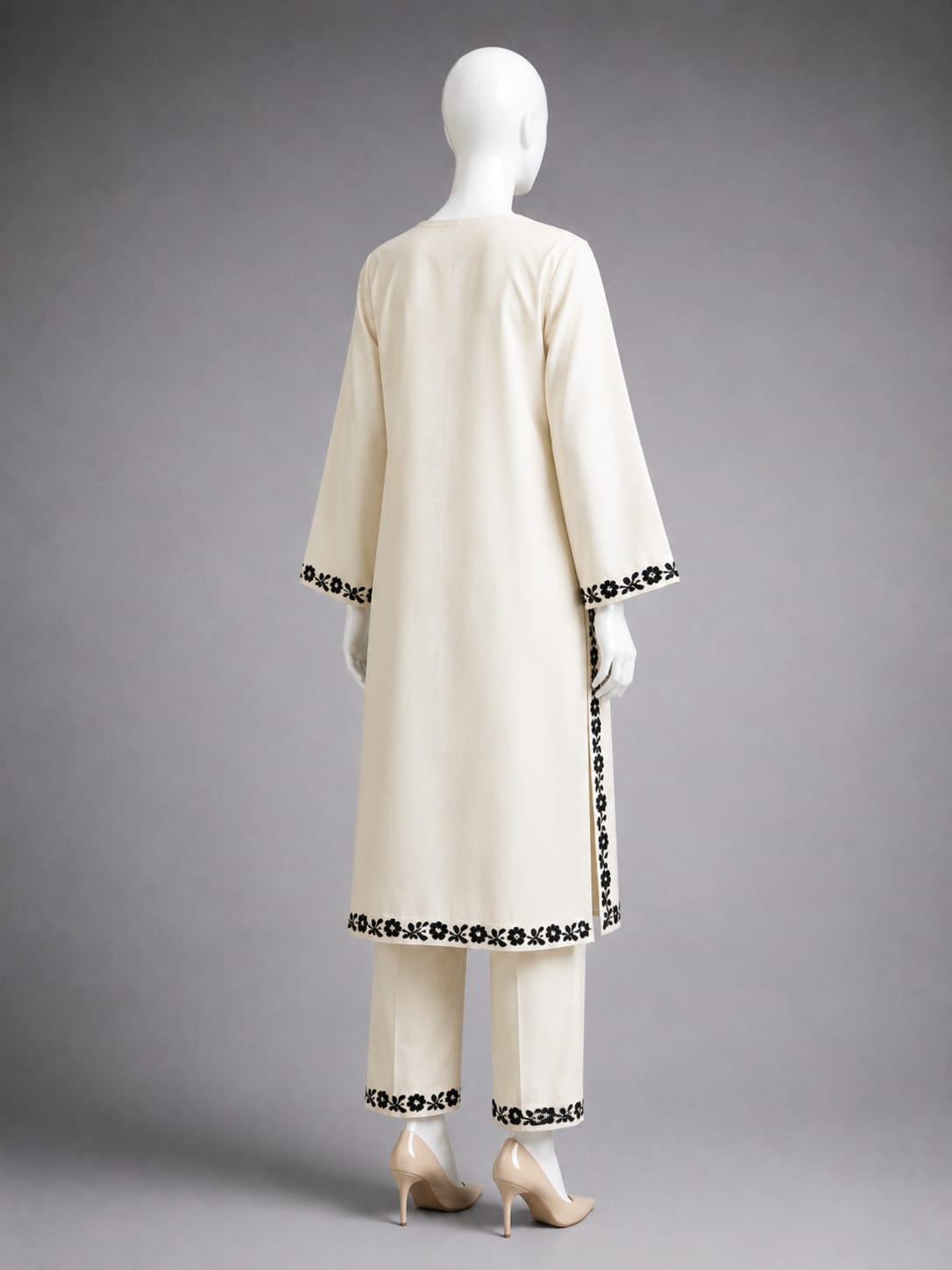Lawn Collection 2PC - Off White