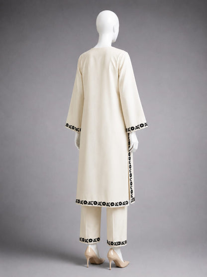 Lawn Collection 2PC - Off White
