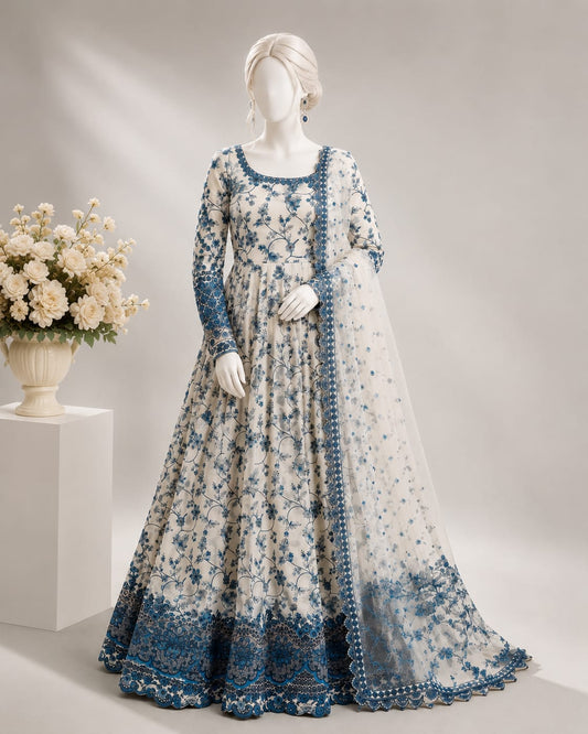 Faiza Saqlain Aya Luxury Lawn 3PC – Jehona