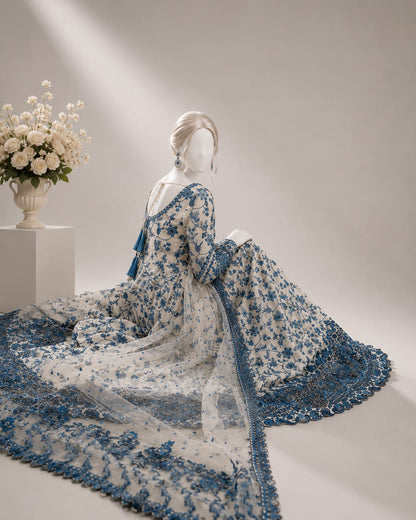 Faiza Saqlain Aya Luxury Lawn 3PC – Jehona