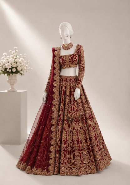 Kanwal Malik Maysa Bridal 3PC – Zarwa
