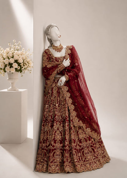 Kanwal Malik Maysa Bridal 3PC – Zarwa
