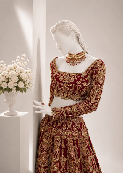 Kanwal Malik Maysa Bridal 3PC – Zarwa