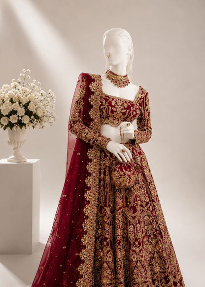 Kanwal Malik Maysa Bridal 3PC – Zarwa